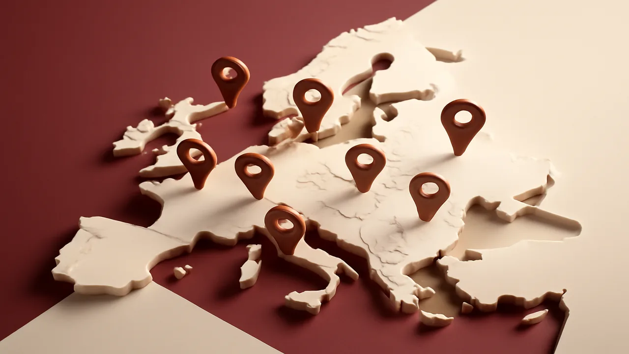 Symbolisk illustration av EU och EES-området