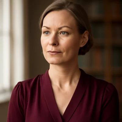 Porträtt av Karin Södergren